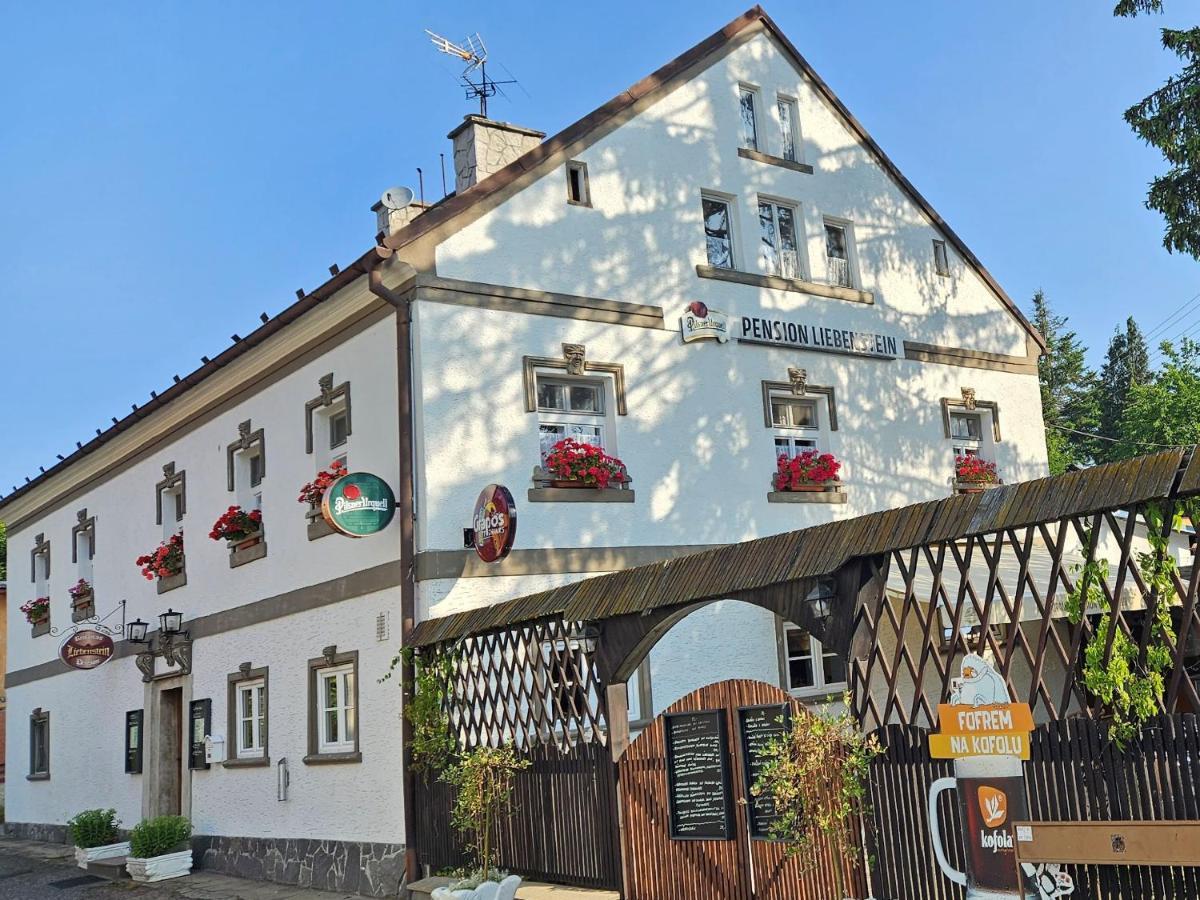 Liebenstein Restaurant Pension Libá Exterior foto